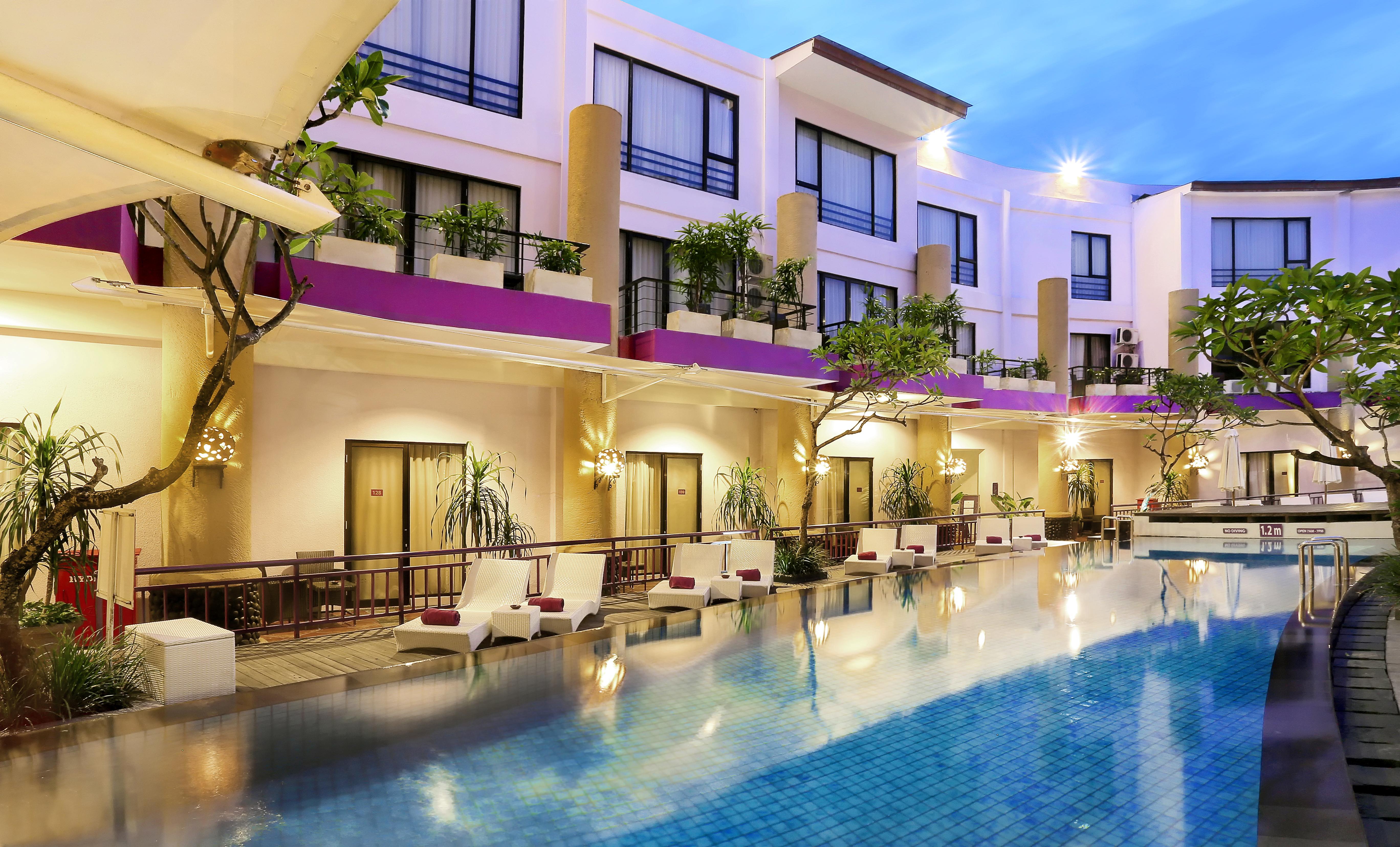 Kuta Central Park Hotel Exterior foto